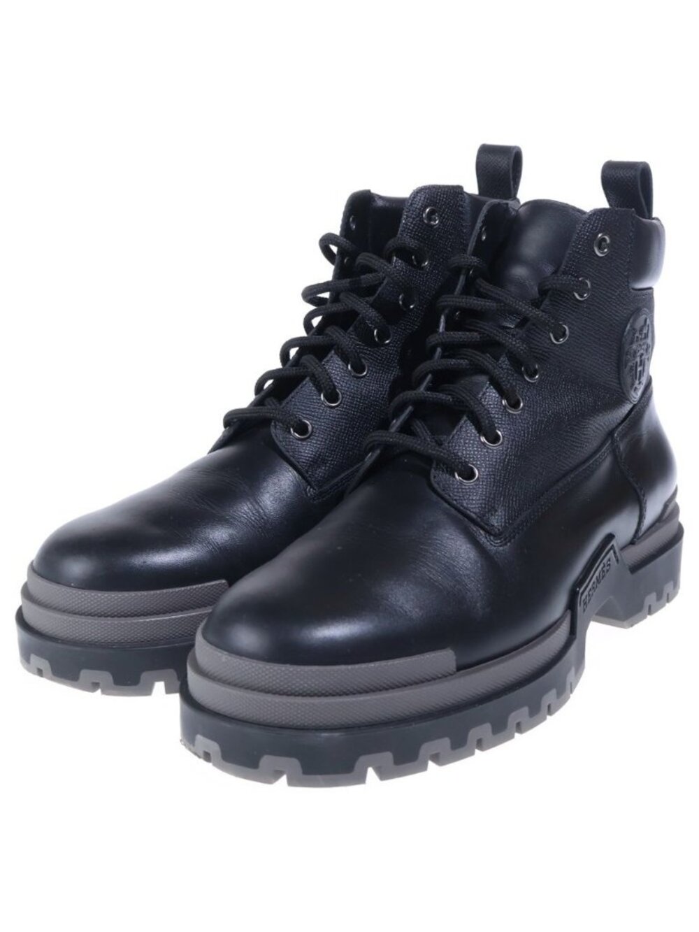 Hermes Limit Short Boots Black Leather Shoes - Picture 2 of 6